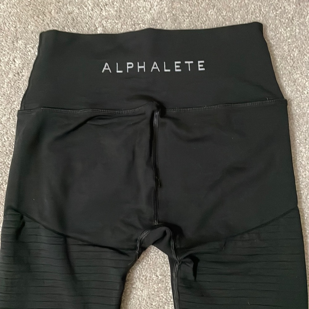 Black Alphalete OG Revival Leggings